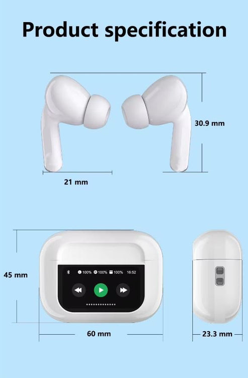 Z50 Wireless Headphones with ANC & Digital Display